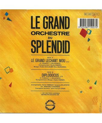 Le Grand Lechant Mou [Le Grand Orchestre Du Splendid] - Vinyl 7", 45 RPM, Single, Stéréo [product.brand] 1 - Shop I'm Jukebox 