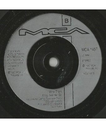 Should She Cry? [Wire Train] - Vinyl 7", 45 RPM, Single, Stereo [product.brand] 1 - Shop I'm Jukebox 