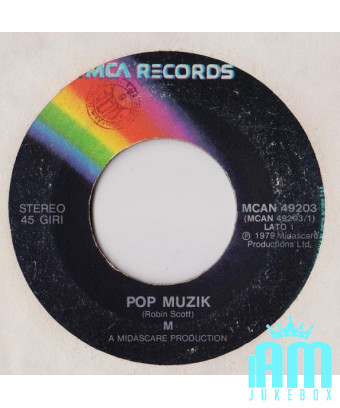 Pop Muzik [M (2)] - Vinyle 7", 45 tours, Single [product.brand] 1 - Shop I'm Jukebox 