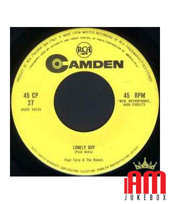 Lonely Boy Venus [Paul Terry (5),...] - Vinyl 7", 45 RPM [product.brand] 1 - Shop I'm Jukebox 