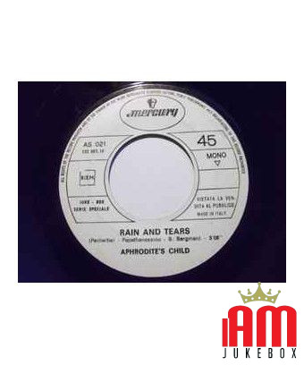 My Name Is Jack Rain And Tears [Manfred Mann,...] - Vinyl 7", 45 RPM, Jukebox, Mono [product.brand] 1 - Shop I'm Jukebox 