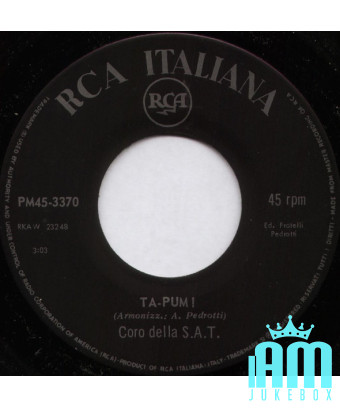 Sunday Going to Mass Ta-pum [Coro Della SAT] – Vinyl 7", 45 RPM [product.brand] 1 - Shop I'm Jukebox 