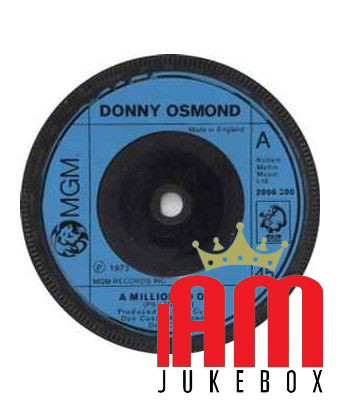 Young Love A Million To One [Donny Osmond] - Vinyl 7", 45 RPM, Single [product.brand] 1 - Shop I'm Jukebox 