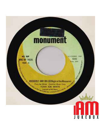 Roosevelt und Ira Lee (Night Of The Mossacin) [Tony Joe White] – Vinyl 7", 45 RPM [product.brand] 1 - Shop I'm Jukebox 