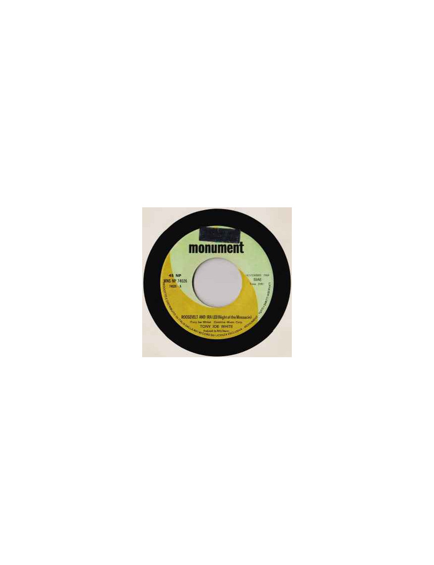 Roosevelt And Ira Lee (Night Of The Mossacin) [Tony Joe White] - Vinyl 7", 45 RPM [product.brand] 1 - Shop I'm Jukebox 