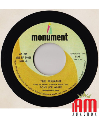 Roosevelt et Ira Lee (Night Of The Mossacin) [Tony Joe White] - Vinyle 7", 45 tours