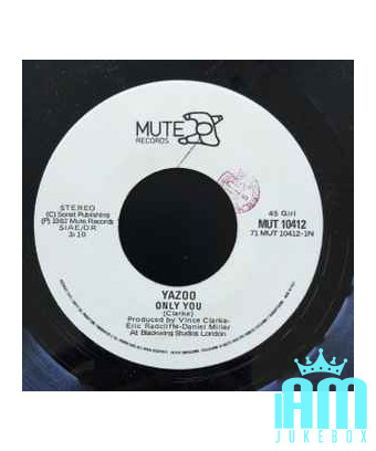 Only You [Yazoo] - Vinyle 7", 45 tours, single [product.brand] 1 - Shop I'm Jukebox 