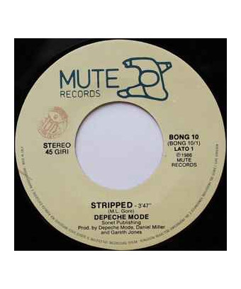 Stripped [Depeche Mode] - Vinyl 7", 45 RPM, Single, Stéréo [product.brand] 1 - Shop I'm Jukebox 