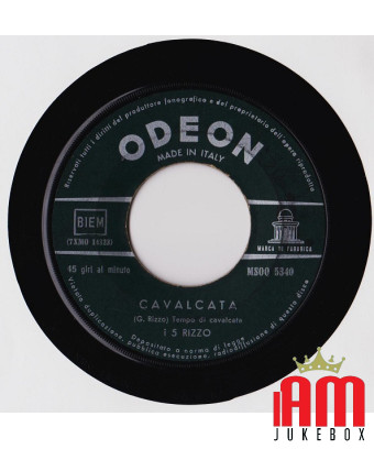 Cavalcata [I 5 Rizzo] – Vinyl 7", 45 RPM