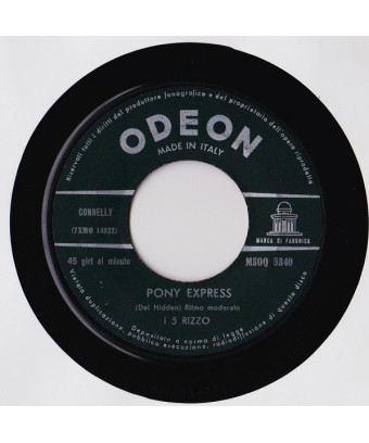 Cavalcata [I 5 Rizzo] - Vinyl 7", 45 RPM [product.brand] 1 - Shop I'm Jukebox 
