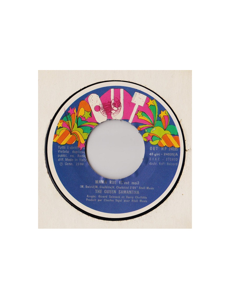 Mama Rue (C'est Moi) [Queen Samantha] - Vinyl 7", 45 RPM