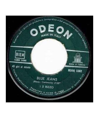 The Rocket Man Blue Jeans [i 5 Rizzo] - Vinyl 7", 45 RPM [product.brand] 1 - Shop I'm Jukebox 