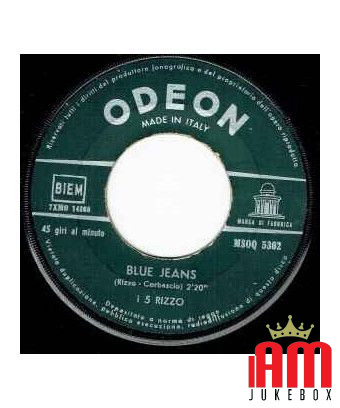 The Rocket Man Blue Jeans [i 5 Rizzo] - Vinyle 7", 45 tours [product.brand] 1 - Shop I'm Jukebox 