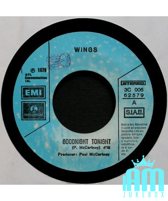 Goodnight Tonight Daytime Nightime Suffering [Wings (2)] - Vinyl 7", 45 RPM, Single [product.brand] 1 - Shop I'm Jukebox 