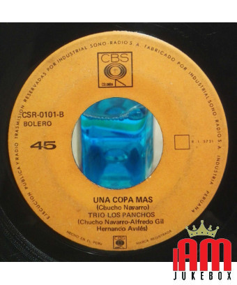 Contigo Una Copa Mas [Trio Los Panchos] – Vinyl 7", 45 RPM, Single [product.brand] 1 - Shop I'm Jukebox 