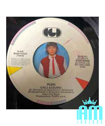 Cieli Azzurri [Pupo] - Vinyl 7", Single, 45 RPM [product.brand] 1 - Shop I'm Jukebox 