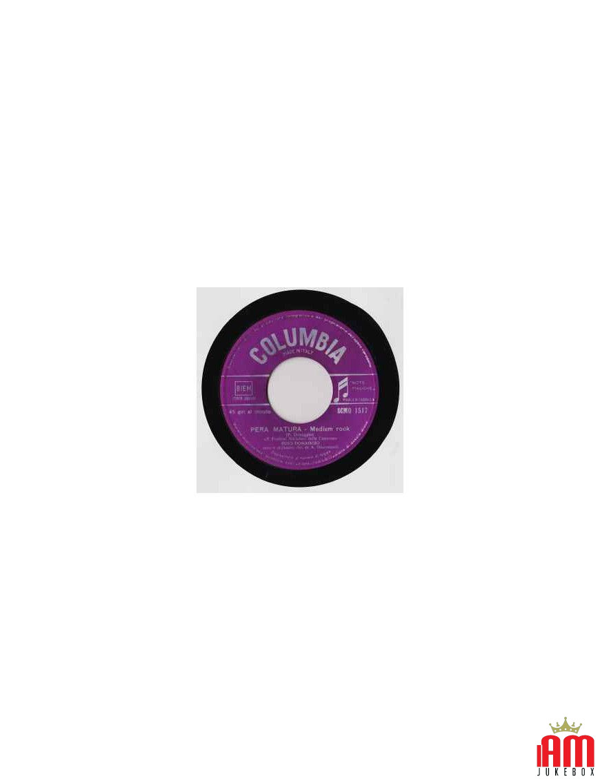 Pera Matura [Pino Donaggio] - Vinyl 7", 45 RPM [product.brand] 1 - Shop I'm Jukebox 