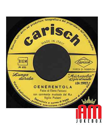 Cappuccetto Rosso Cenerentola [Elena Fanconi] - Vinyl 7", 45 RPM, EP [product.brand] 1 - Shop I'm Jukebox 