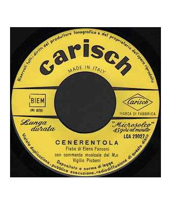 Cappuccetto Rosso Cenerentola [Elena Fanconi] - Vinyl 7", 45 RPM, EP [product.brand] 1 - Shop I'm Jukebox 