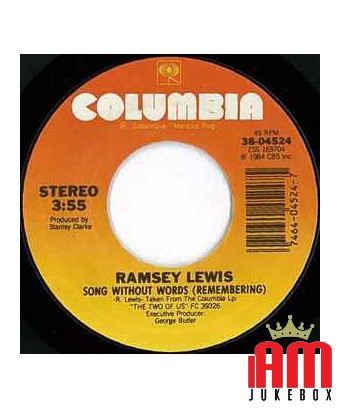 The Two Of Us [Ramsey Lewis] - Vinyl 7", Single, 45 RPM [product.brand] 1 - Shop I'm Jukebox 