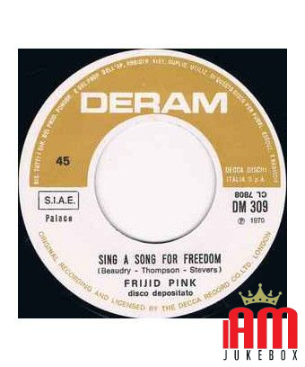 Sing A Song For Freedom End Of The Line [Frijid Pink] - Vinyl 7", 45 RPM [product.brand] 1 - Shop I'm Jukebox 