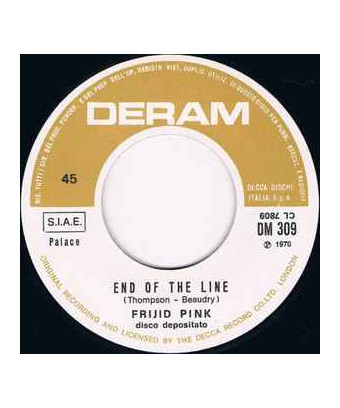 Sing A Song For Freedom End Of The Line [Frijid Pink] - Vinyl 7", 45 RPM [product.brand] 1 - Shop I'm Jukebox 