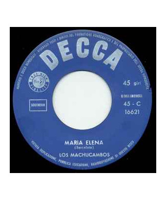 La Mamma [Los Machucambos] – Vinyl 7", 45 RPM [product.brand] 1 - Shop I'm Jukebox 