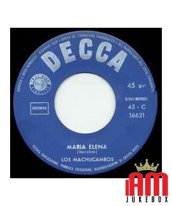 La Mamma [Los Machucambos] - Vinyle 7", 45 tours