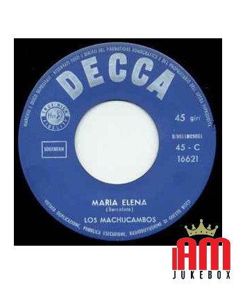 La Mamma [Los Machucambos] - Vinyle 7", 45 tours [product.brand] 1 - Shop I'm Jukebox 