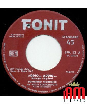 Goodbye.... Goodbye.... Wolves and Sheep [Domenico Modugno] - Vinyl 7", 45 RPM, Misprint [product.brand] 1 - Shop I'm Jukebox 