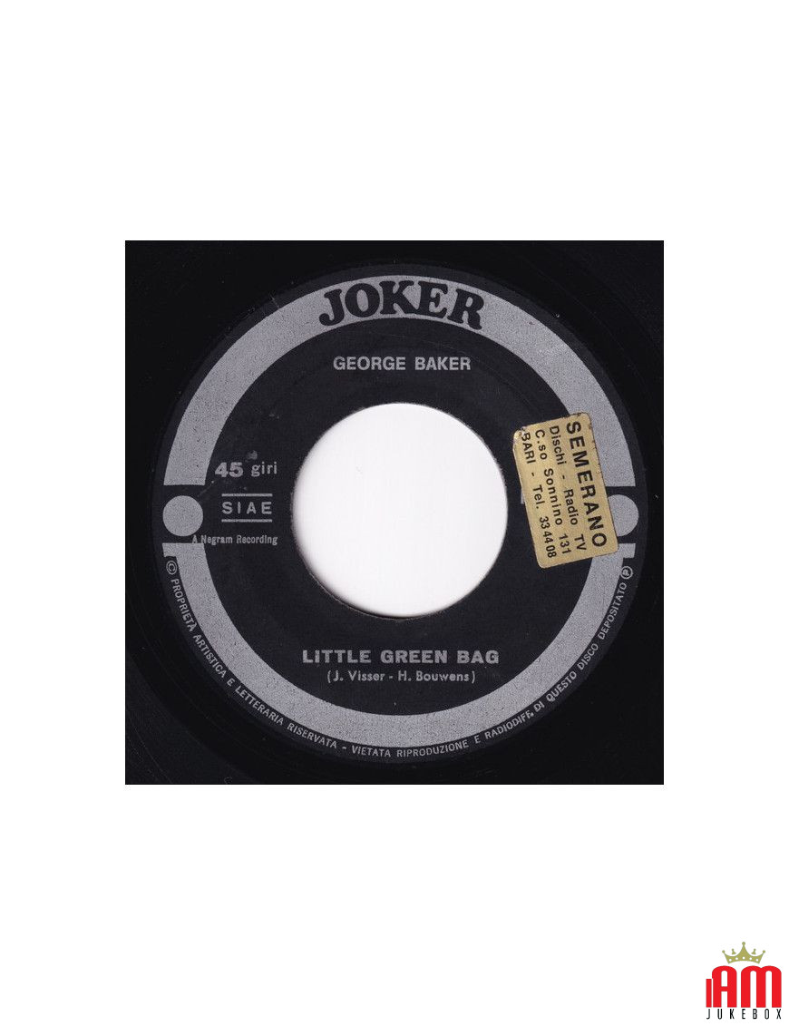 Little Green Bag [George Baker] – Vinyl 7", 45 RPM [product.brand] 1 - Shop I'm Jukebox 