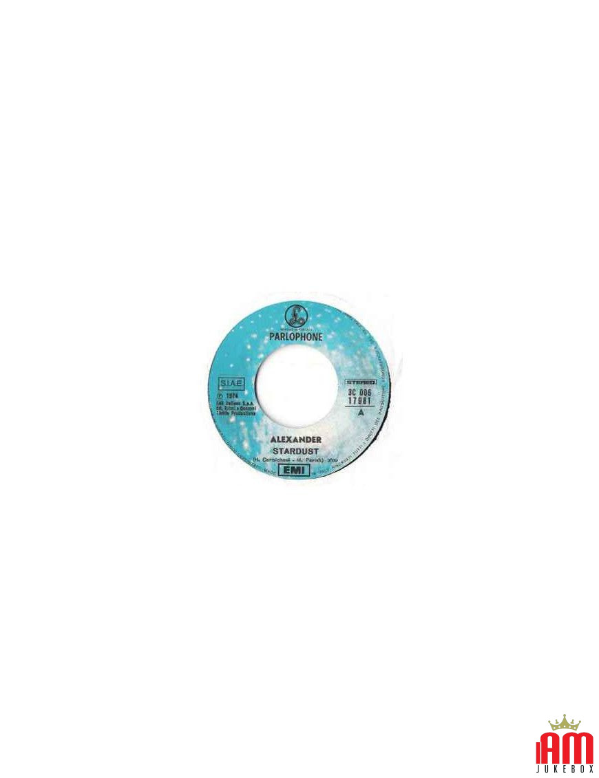 Stardust [Alexander (19)] - Vinyle 7", 45 TR/MIN [product.brand] 1 - Shop I'm Jukebox 