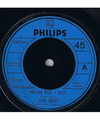 Doctor Kiss Kiss [5000 Volts] – Vinyl 7", 45 RPM, Single [product.brand] 1 - Shop I'm Jukebox 