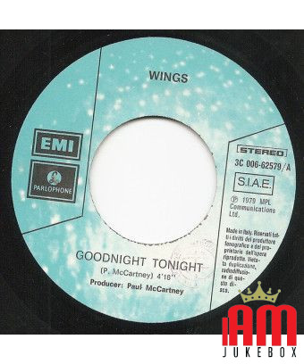 Goodnight Tonight Daytime Nightime Suffering [Wings (2)] - Vinyl 7", 45 RPM [product.brand] 1 - Shop I'm Jukebox 