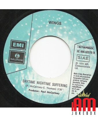 Goodnight Tonight Daytime Nightime Suffering [Wings (2)] - Vinyl 7", 45 RPM [product.brand] 1 - Shop I'm Jukebox 