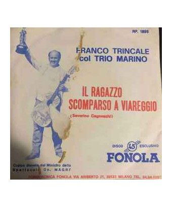 Der vermisste Junge in Viareggio [Franco Trincale,...] – Vinyl 7", 45 RPM [product.brand] 1 - Shop I'm Jukebox 