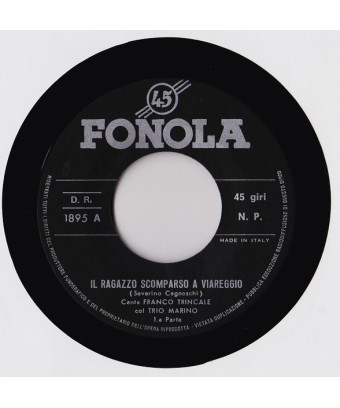 Der vermisste Junge in Viareggio [Franco Trincale,...] – Vinyl 7", 45 RPM [product.brand] 1 - Shop I'm Jukebox 