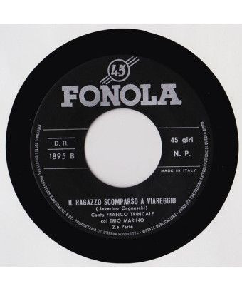 Der vermisste Junge in Viareggio [Franco Trincale,...] – Vinyl 7", 45 RPM [product.brand] 1 - Shop I'm Jukebox 