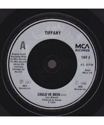 Could've Been [Tiffany] – Vinyl 7", 45 RPM, Single [product.brand] 1 - Shop I'm Jukebox 