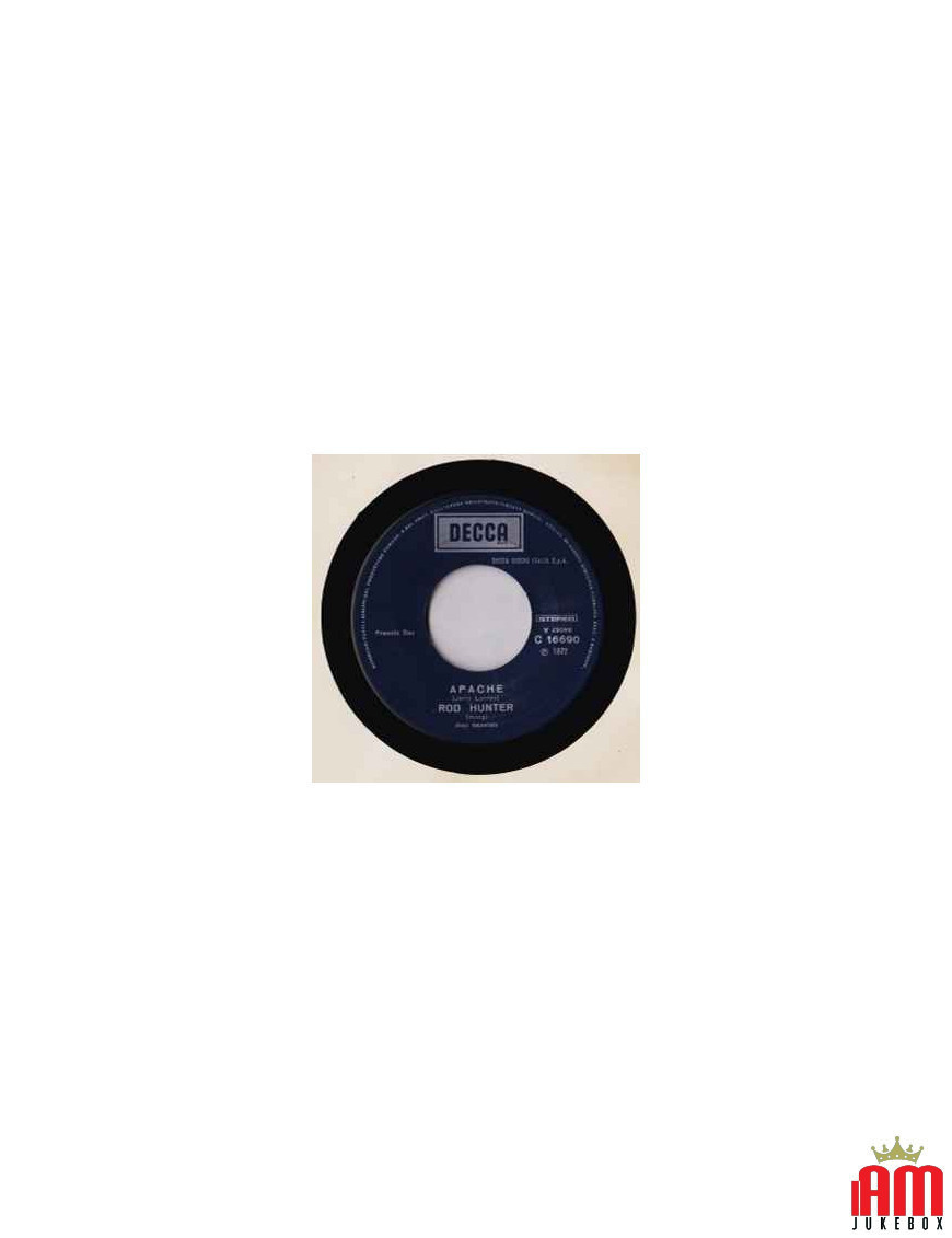 Apache [Rod Hunter] - Vinyl 7", 45 RPM [product.brand] 1 - Shop I'm Jukebox 