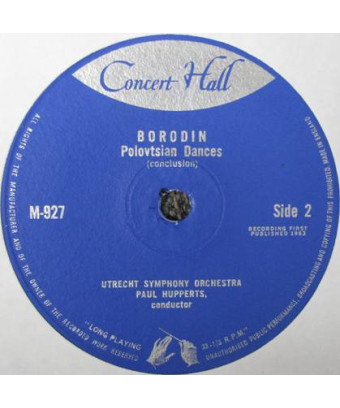 Danses polovtsiennes [Alexander Borodin,...] - Vinyl 7", 33 ? RPM, Mono