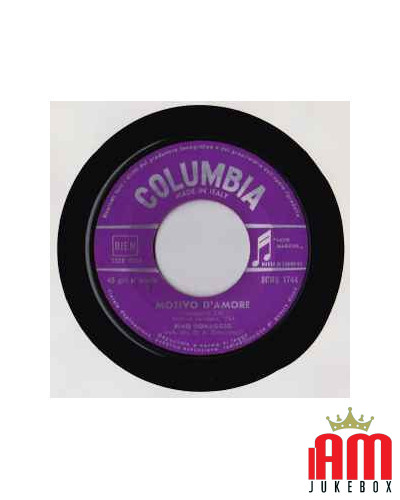 Motivo D'Amore [Pino Donaggio] - Vinyle 7", 45 tours [product.brand] 1 - Shop I'm Jukebox 