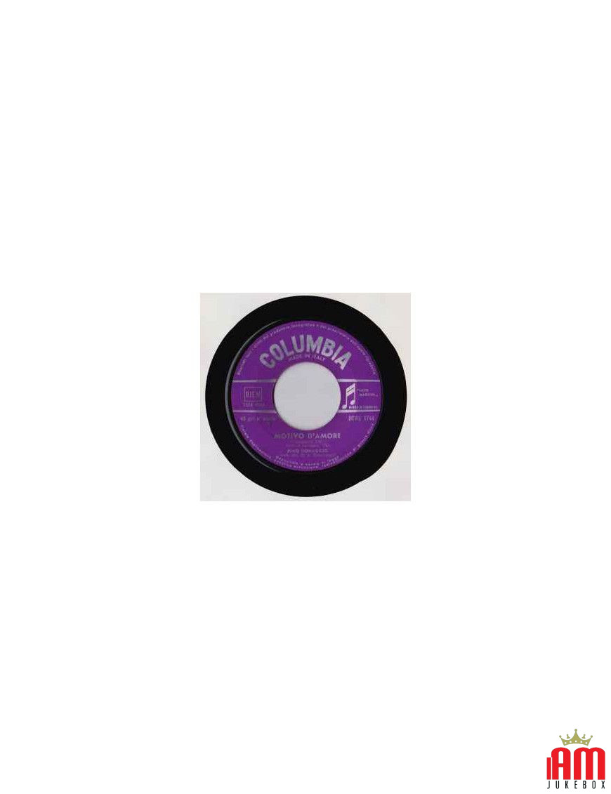 Motivo D'Amore [Pino Donaggio] - Vinyl 7", 45 RPM [product.brand] 1 - Shop I'm Jukebox 