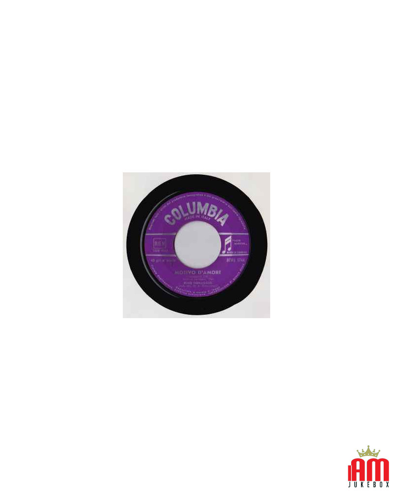 Motivo D'Amore [Pino Donaggio] - Vinyle 7", 45 tours [product.brand] 1 - Shop I'm Jukebox 