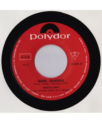 If I Fall in Love With a Boy Like You [Orietta Berti] - Vinyl 7", 45 RPM, Mono [product.brand] 1 - Shop I'm Jukebox 