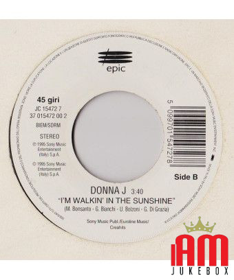 Holding On To You I'm Walking In The Sunshine [Terence Trent D'Arby,...] - Vinyl 7", 45 RPM [product.brand] 1 - Shop I'm Jukebox