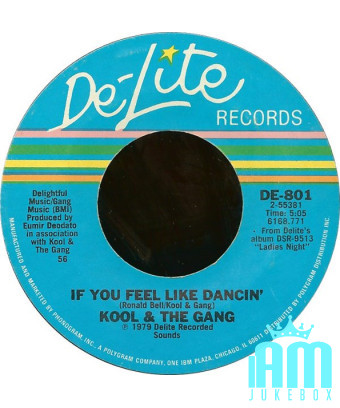 Ladies Night If You Feel Like Dancin' [Kool & The Gang] - Vinyl 7", 45 RPM, Single, Styrene [product.brand] 1 - Shop I'm Jukebox