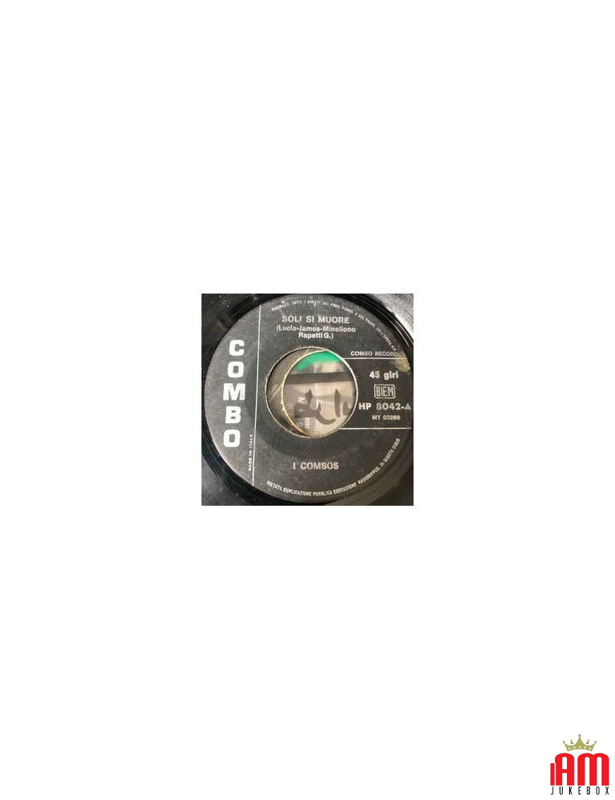 Soli Si Muore Ragazzina [I Combos] - Vinyl 7", 45 RPM [product.brand] 1 - Shop I'm Jukebox 