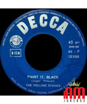 Paint It, Black [The Rolling Stones] - Vinyl 7", 45 RPM, Single