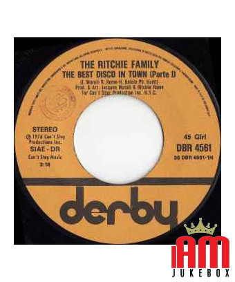 Die beste Disco der Stadt [The Ritchie Family] – Vinyl 7", 45 RPM, Single